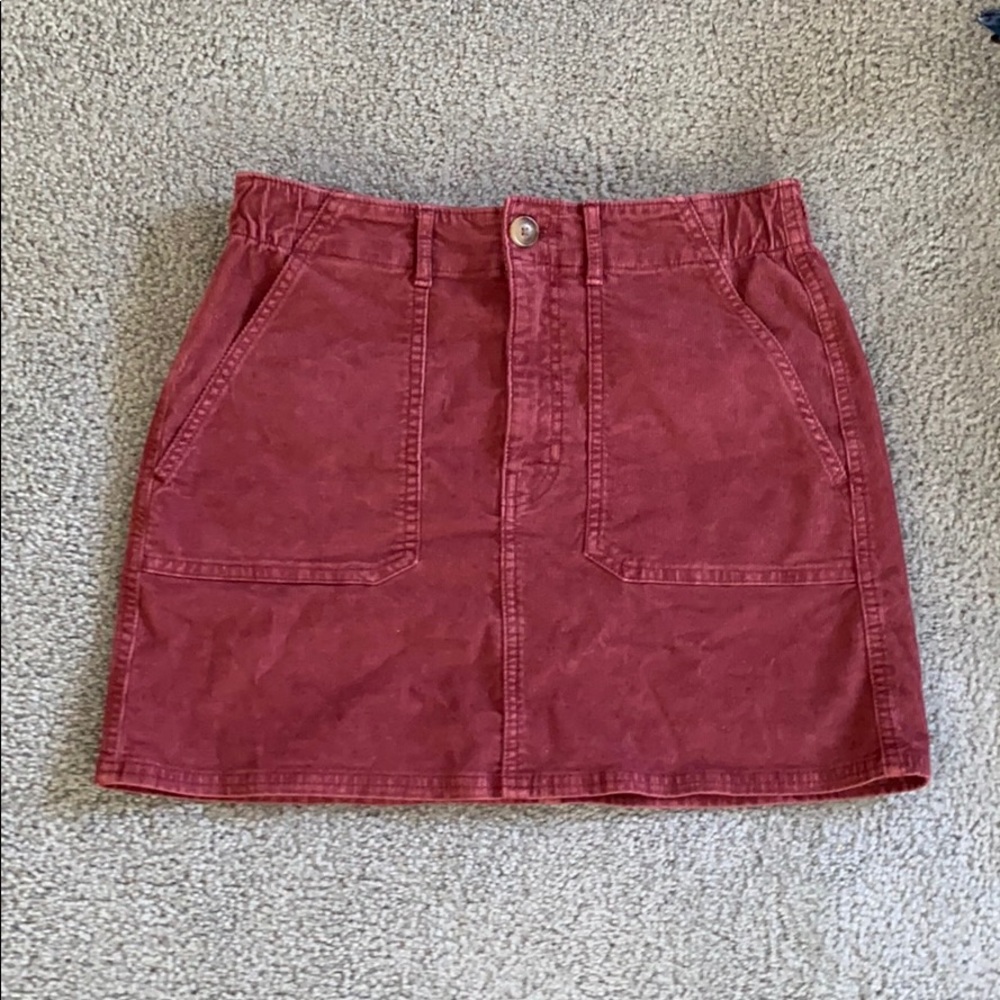 Corduroy skirt